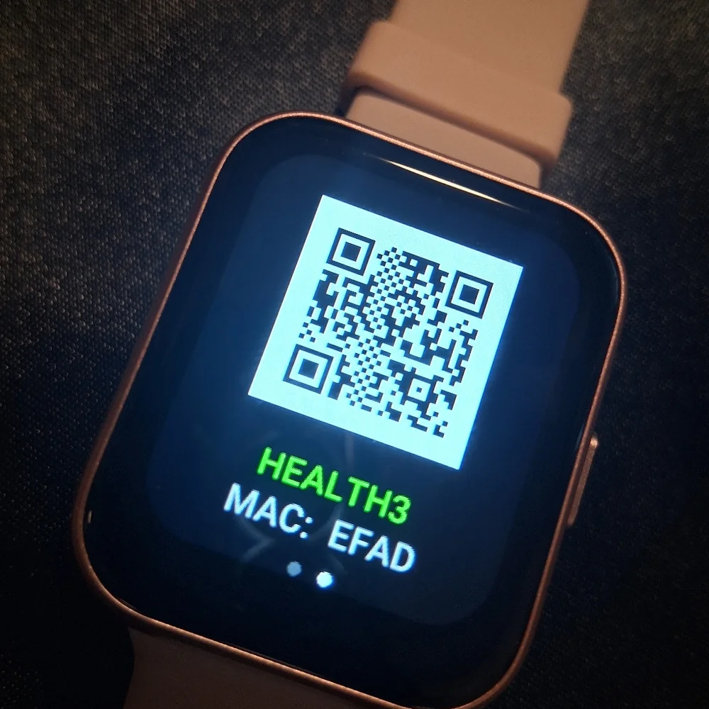 Spade & Co. Smartwatch 3 Rose Gold Pink Silicone Band Charger & Instruction Book